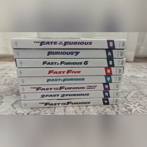 The Fast and The Furious MoviesLot of 8